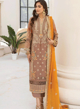 Naqsh Majestic By Imrozia Embroidered Chiffon Unstitched 3 Piece Suit - IM23NMC M-53 ELEONORA
