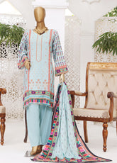 Neelum By Justuju Embroidered Lawn Unstitched 3 Piece Suit - JU24N 03