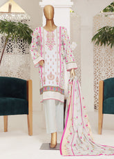 Neelum By Justuju Embroidered Lawn Unstitched 3 Piece Suit - JU24N 04