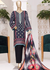 Neelum By Justuju Embroidered Lawn Unstitched 3 Piece Suit - JU24N 06