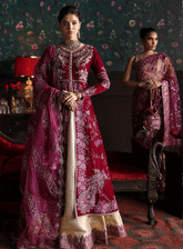 Niloufer By Mushq Embroidered Velvet Unstitched 3 Piece Suit - MQ23NV MV23-06 ROXANA