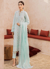 Nissa By RajBari Embroidered Chikankari Schiffli Unstitched 3 Piece Suit - RB23NC 01