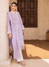 Nissa By RajBari Embroidered Chikankari Schiffli Unstitched 3 Piece Suit - RB23NC 08