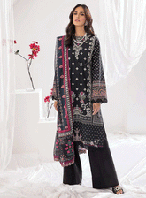 Nissa By Rajbari Embroidered Lawn Unstitched 3 Piece Suit - RB23NL 2A