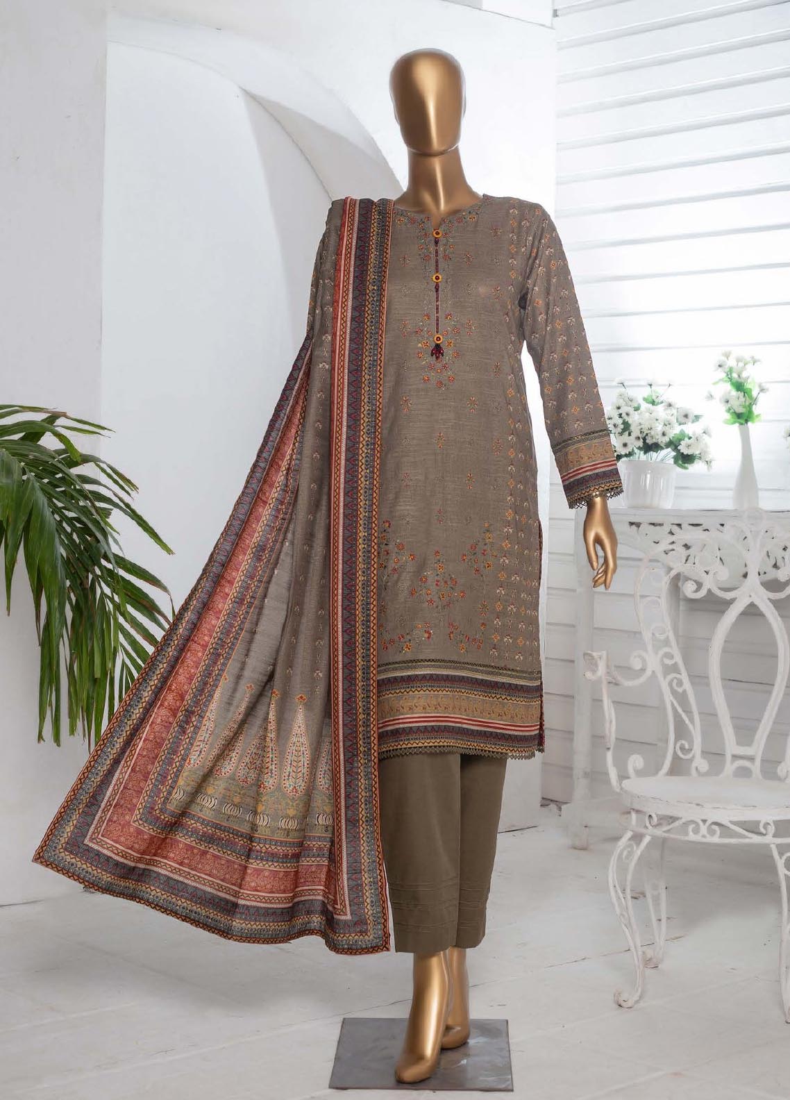 D#2214 HZ Premium Khaddar Emb Collection 1122 D#2214 HZ Premium Khaddar Emb Collection 1122