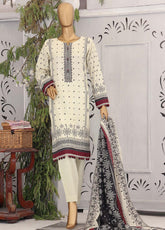 D#2232 HZ Premium Khaddar Emb Collection 1122