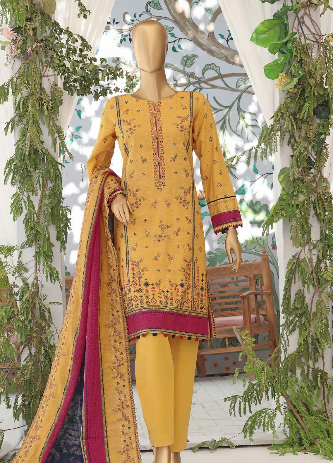 D#2234 HZ Premium Khaddar Emb Collection 1122 D#2234 HZ Premium Khaddar Emb Collection 1122