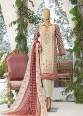 D#2244 HZ Premium Khaddar Emb Collection 1122