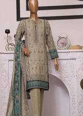 D#2245 HZ Premium Khaddar Emb Collection 1122
