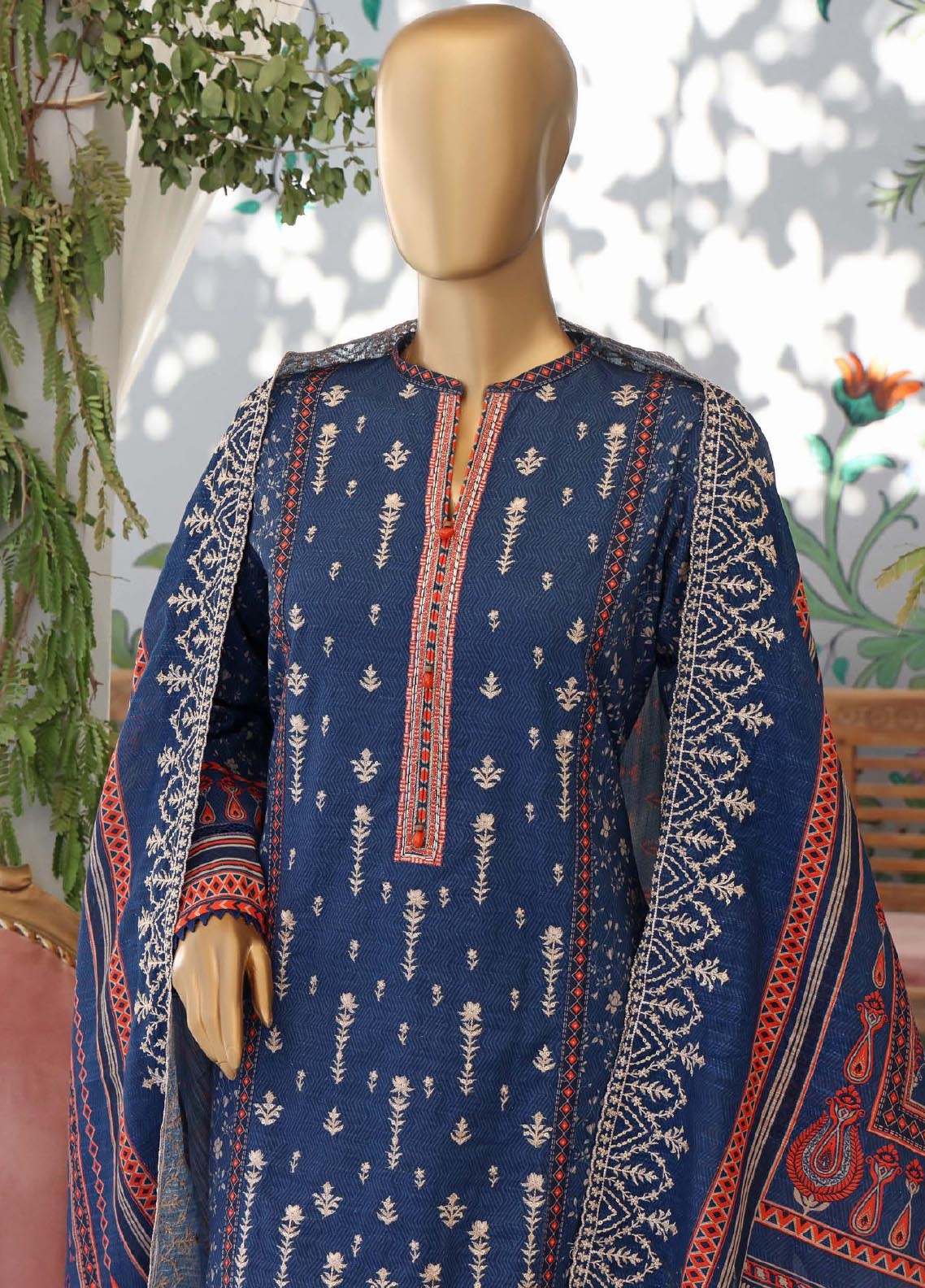 D#2250 HZ Premium Khaddar Emb Collection 1122 D#2250 HZ Premium Khaddar Emb Collection 1122
