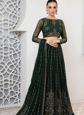 Pareesia by Zarif Embroidered Chiffon Unstitched 3 Piece Suit - ZP-10 FREESIA