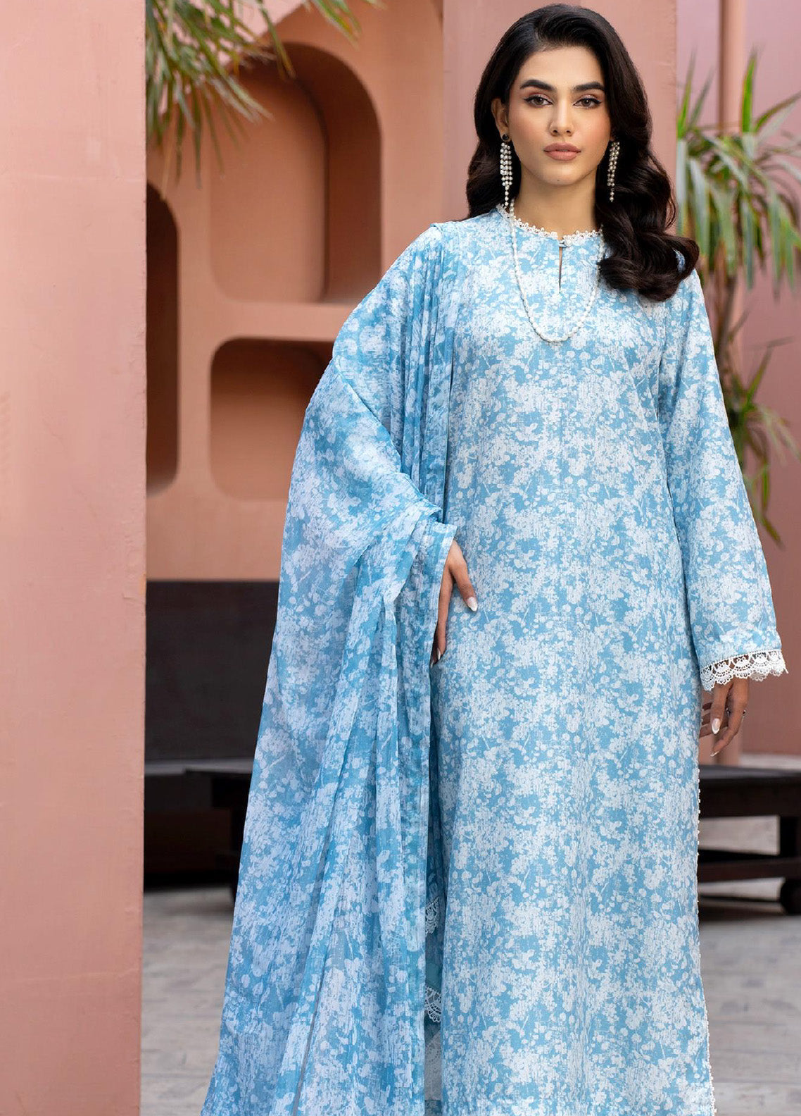 Prints By Zarif Cambric Unstitched 3 Piece Suit - ZF24P ZCP 05 KYLIE Prints By Zarif Cambric Unstitched 3 Piece Suit - ZF24P ZCP 05 KYLIE