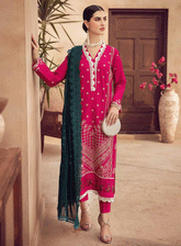 RajBari Embroidered Chikankari Unstitched 3 Piece Suit - RB23CE 2A