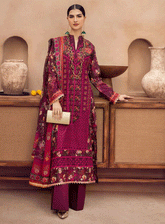 RajBari Embroidered Chikankari Unstitched 3 Piece Suit - RB23CE 4A