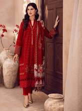 RajBari Embroidered Chikankari Unstitched 3 Piece Suit - RB23CE 6A
