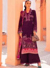 RajBari Embroidered Jacquard Unstitched 3 Piece Suit - RB23FE 4A
