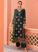RajBari Embroidered Jacquard Unstitched 3 Piece Suit - RB23FE 5A