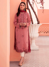 RajBari Embroidered Jacquard Unstitched 3 Piece Suit - RB23FE 7B