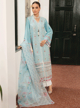 RajBari Embroidered Lawn Unstitched 3 Piece Suit - RB23EL 2A