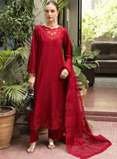 RajBari Embroidered Lawn Unstitched 3 Piece Suit - RB23EL 3A