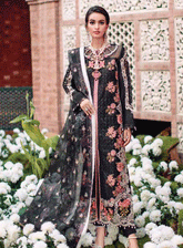 RajBari Embroidered Raw Silk Unstitched 3 Piece Suit - RB22FW 7B