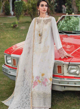 RajBari Embroidered Viscose Silk Unstitched 3 Piece Suit - RB22FW 1B