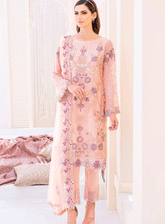 Ramsha Embroidered Chiffon Unstitched 3 Piece Suit - RM23LC 2304