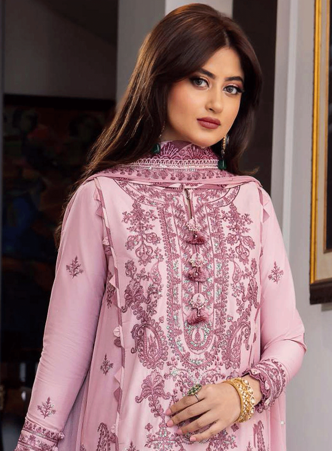 Rang-e-Noor By Asim Jofa Embroidered Paper Cotton Unstitched 3 Piece Suit - AJRN-03 Rang-e-Noor By Asim Jofa Embroidered Paper Cotton Unstitched 3 Piece Suit - AJRN-03