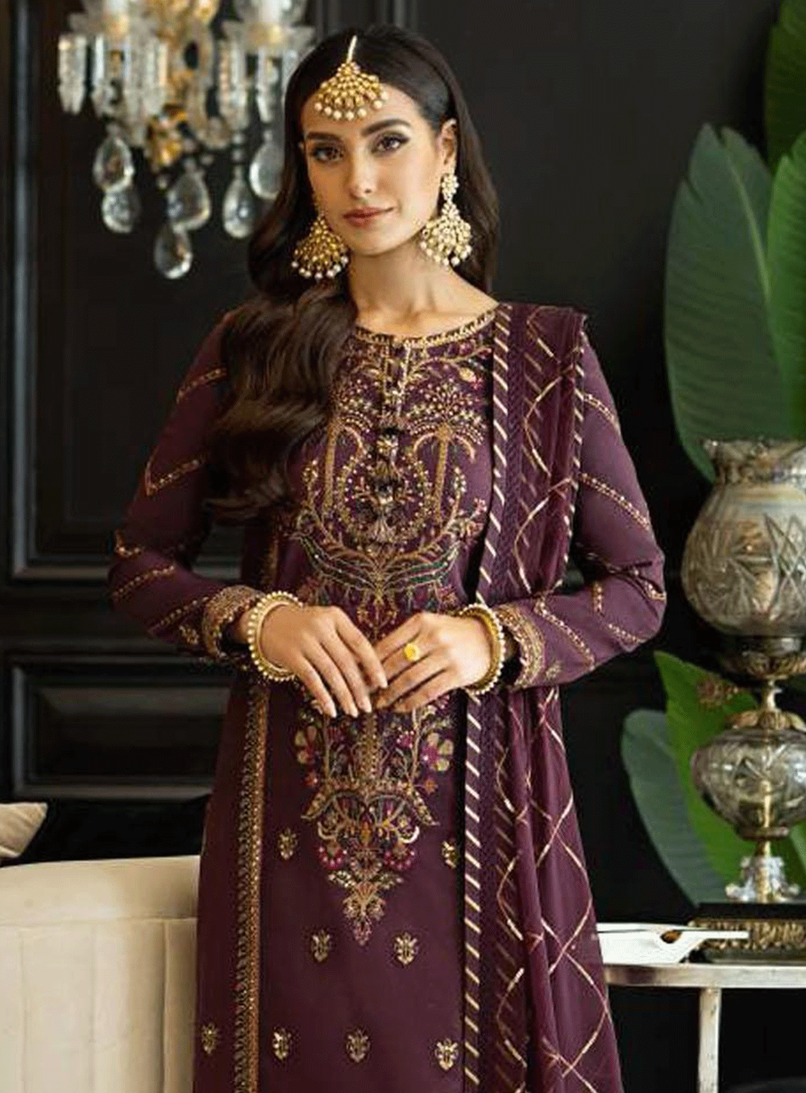 Rang-E-Noor By Asim Jofa Embroidered Lawn Silk Unstitched 3 Piece Suit - AJRN-13 Rang-E-Noor By Asim Jofa Embroidered Lawn Silk Unstitched 3 Piece Suit - AJRN-13