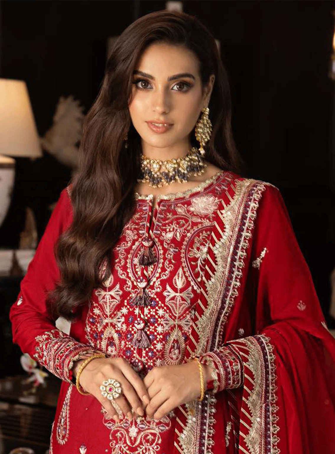 Rang-E-Noor By Asim Jofa Embroidered Lawn Silk Unstitched 3 Piece Suit - AJRN-26 Rang-E-Noor By Asim Jofa Embroidered Lawn Silk Unstitched 3 Piece Suit - AJRN-26