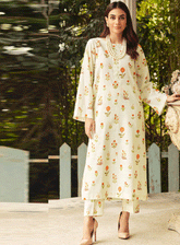 Rang By Motifz Printed Khaddar Unstitched 2 Piece Suit - MTF23DPK MWU-4525 ANJUM