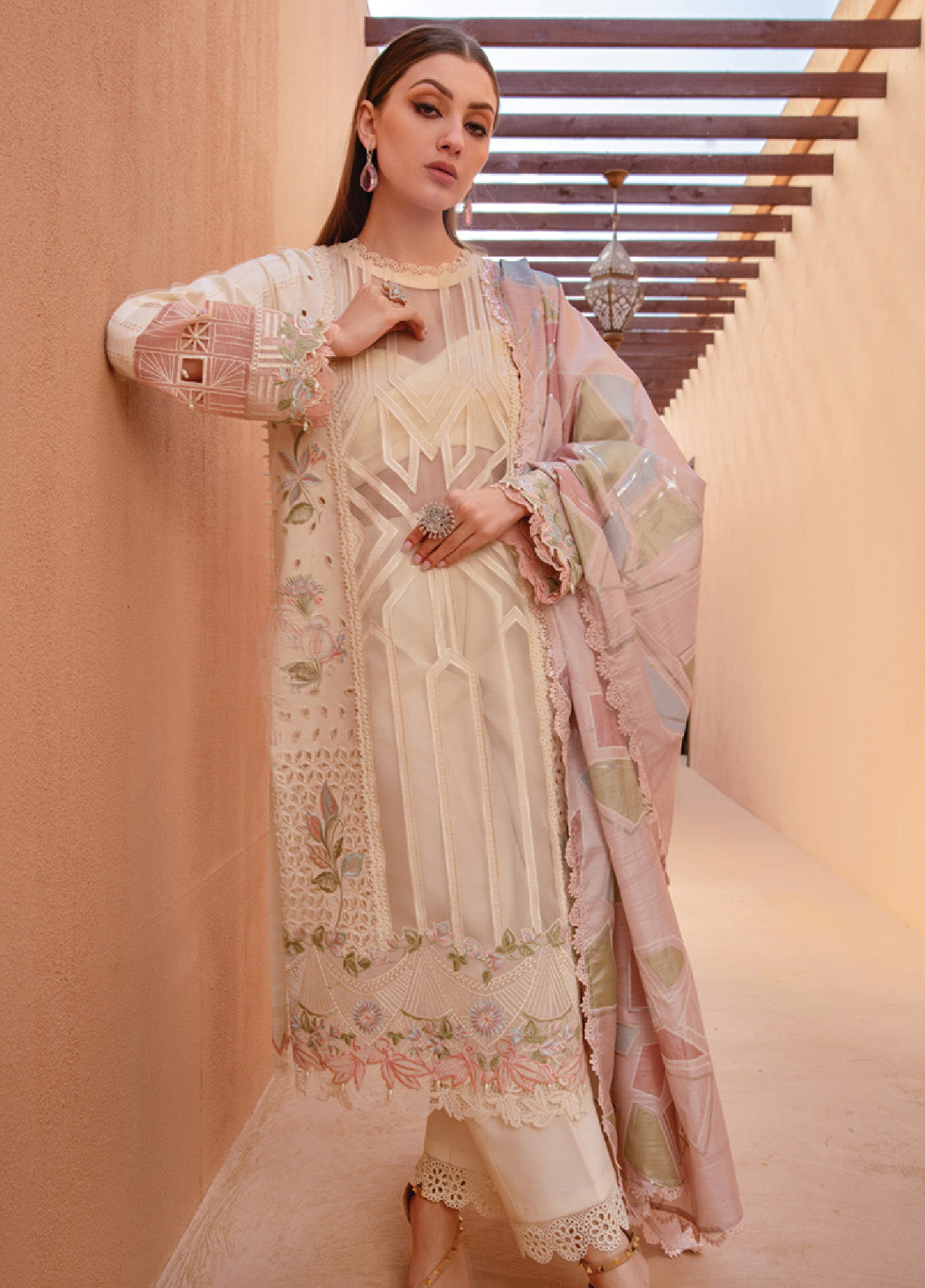 Rang Rasiya Embroidered Lawn Unstitched 3 Piece Suit - RR24L 11 NOOREH Rang Rasiya Embroidered Lawn Unstitched 3 Piece Suit - RR24L 11 NOOREH