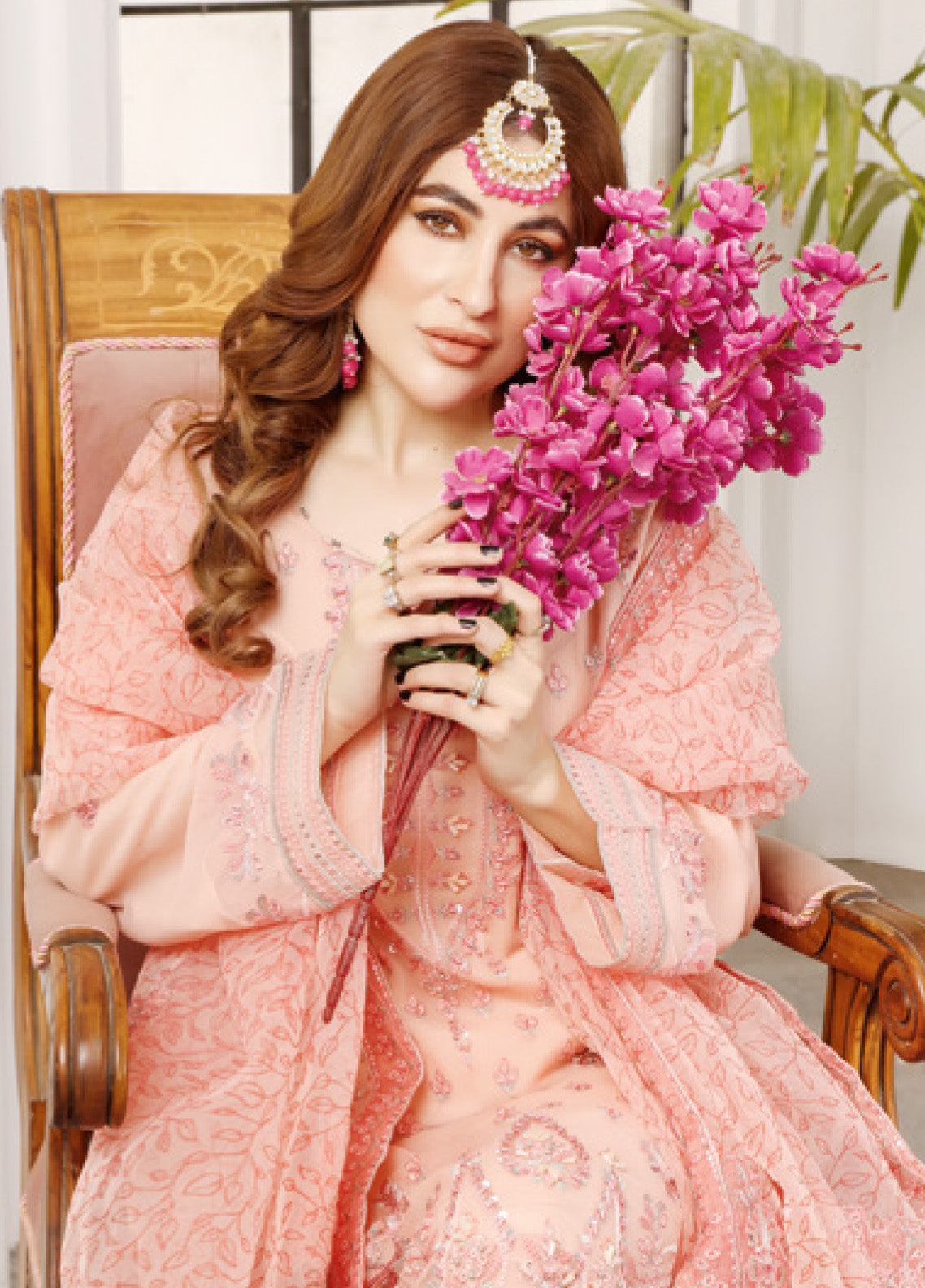 Ranjhana by Schick Luxury Embroidered Chiffon 3 Piece Semi Stitch Suit SDH24RC-02 Ranjhana by Schick Luxury Embroidered Chiffon 3 Piece Semi Stitch Suit SDH24RC-02