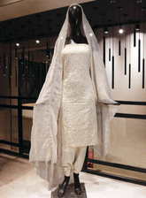 Royal Fashion Embroidered Chiffon Unstitched 2 Piece Suit - RF23EE ET2407