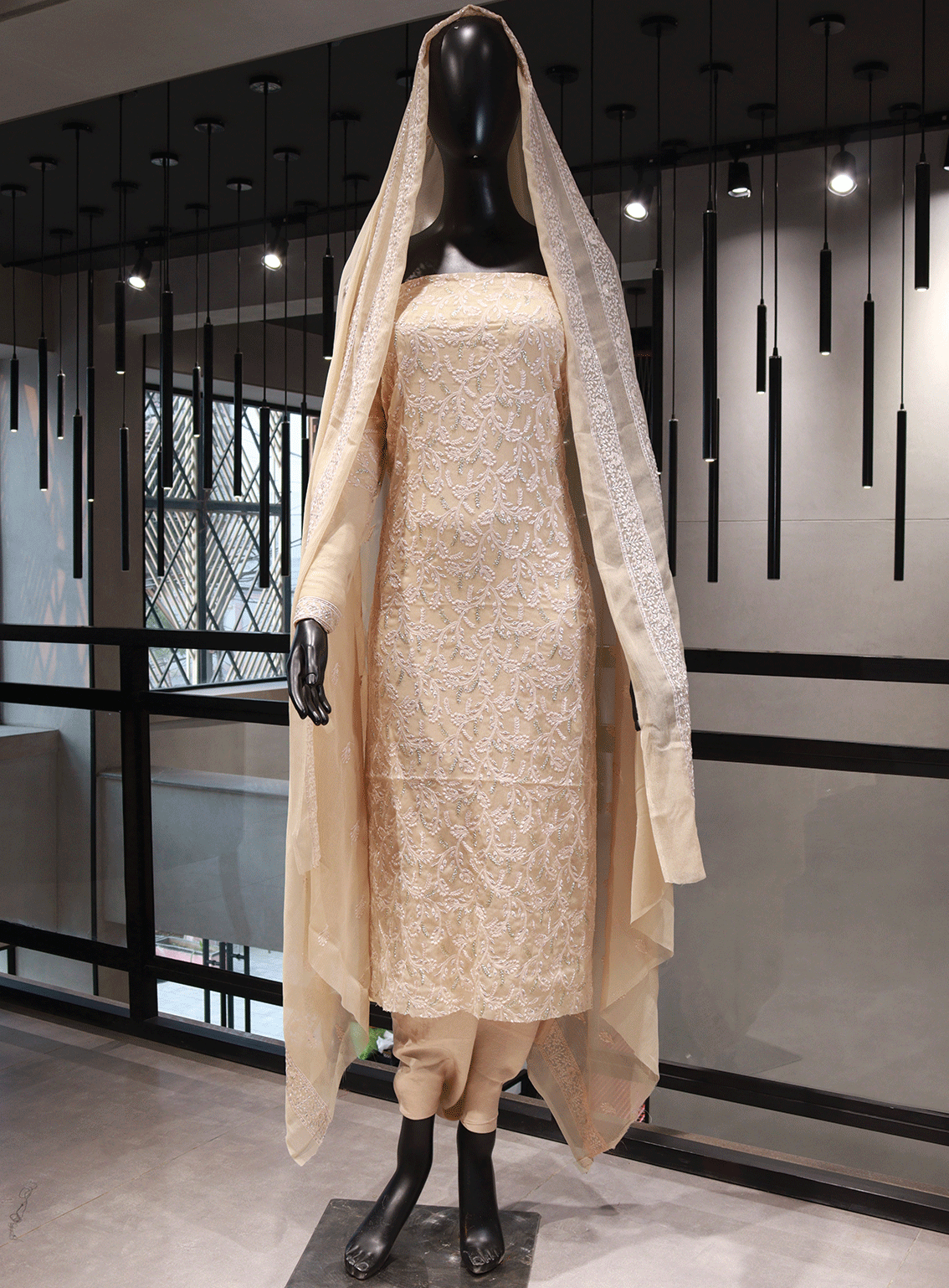 Royal Fashion Embroidered Chiffon Unstitched 2 Piece Suit - RF23EE ET2526-3 Royal Fashion Embroidered Chiffon Unstitched 2 Piece Suit - RF23EE ET2526-3