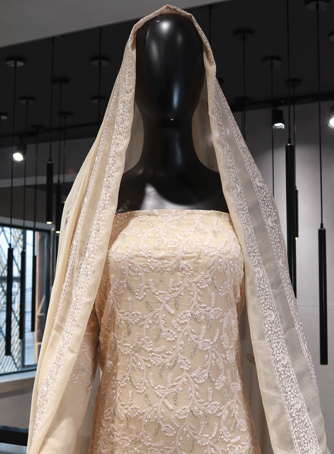 Royal Fashion Embroidered Chiffon Unstitched 2 Piece Suit - RF23EE ET2526-3 Royal Fashion Embroidered Chiffon Unstitched 2 Piece Suit - RF23EE ET2526-3