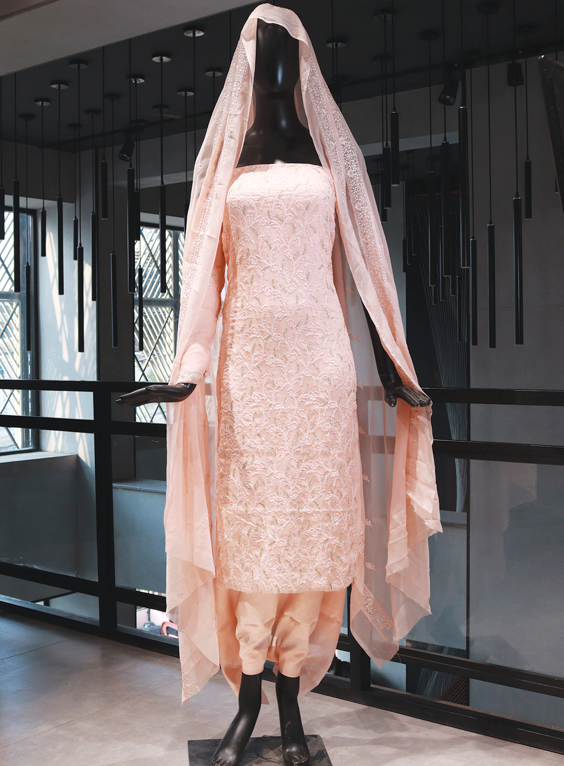 Royal Fashion Embroidered Chiffon Unstitched 2 Piece Suit - RF23EE ET2526-5 Royal Fashion Embroidered Chiffon Unstitched 2 Piece Suit - RF23EE ET2526-5