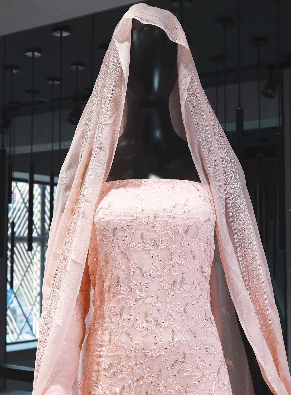 Royal Fashion Embroidered Chiffon Unstitched 2 Piece Suit - RF23EE ET2526-5 Royal Fashion Embroidered Chiffon Unstitched 2 Piece Suit - RF23EE ET2526-5