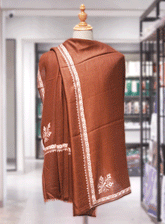 Royal Fashion Embroidered Woolen Shawl - RF23SH A6AN058-2