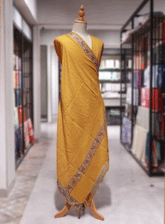 Royal Fashion Embroidered Woolen Shawl - RF23SH A6JA010