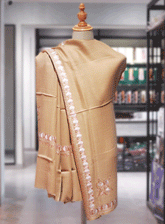 Royal Fashion Embroidered Woolen Shawl - RF23SH A6PAT342-4