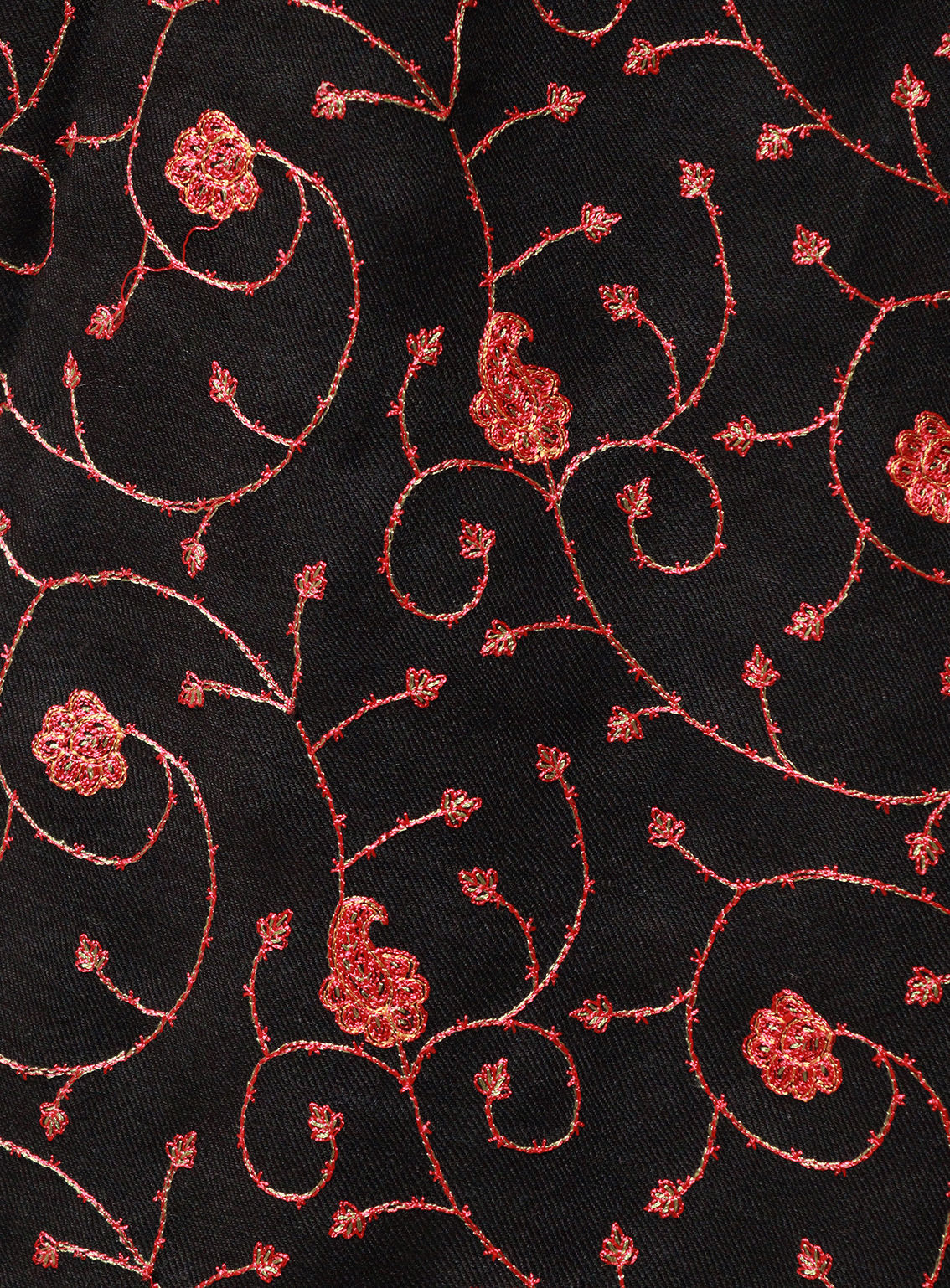 Royal Fashion Embroidered Woolen Shawl - RF23SH W620-J04 Royal Fashion Embroidered Woolen Shawl - RF23SH W620-J04