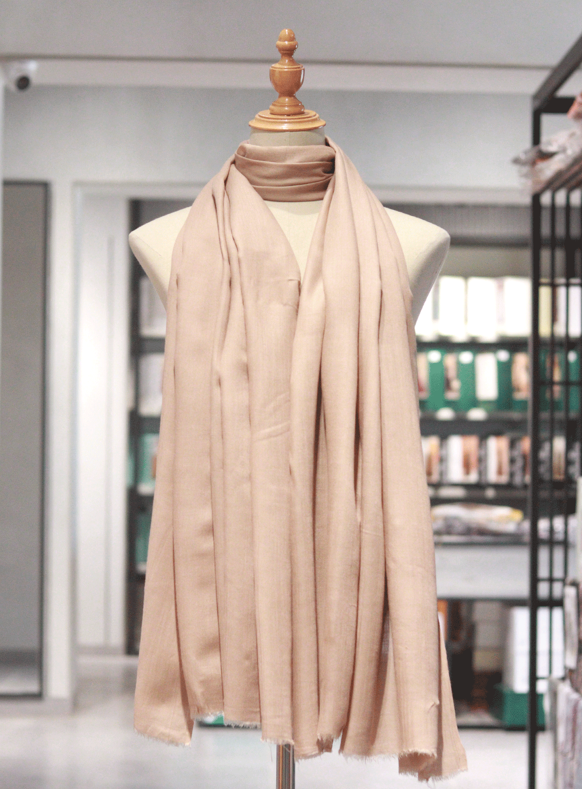 Royal Fashion Embroidered Woolen Shawl - RF23SH W6SS00-1 Royal Fashion Embroidered Woolen Shawl - RF23SH W6SS00-1