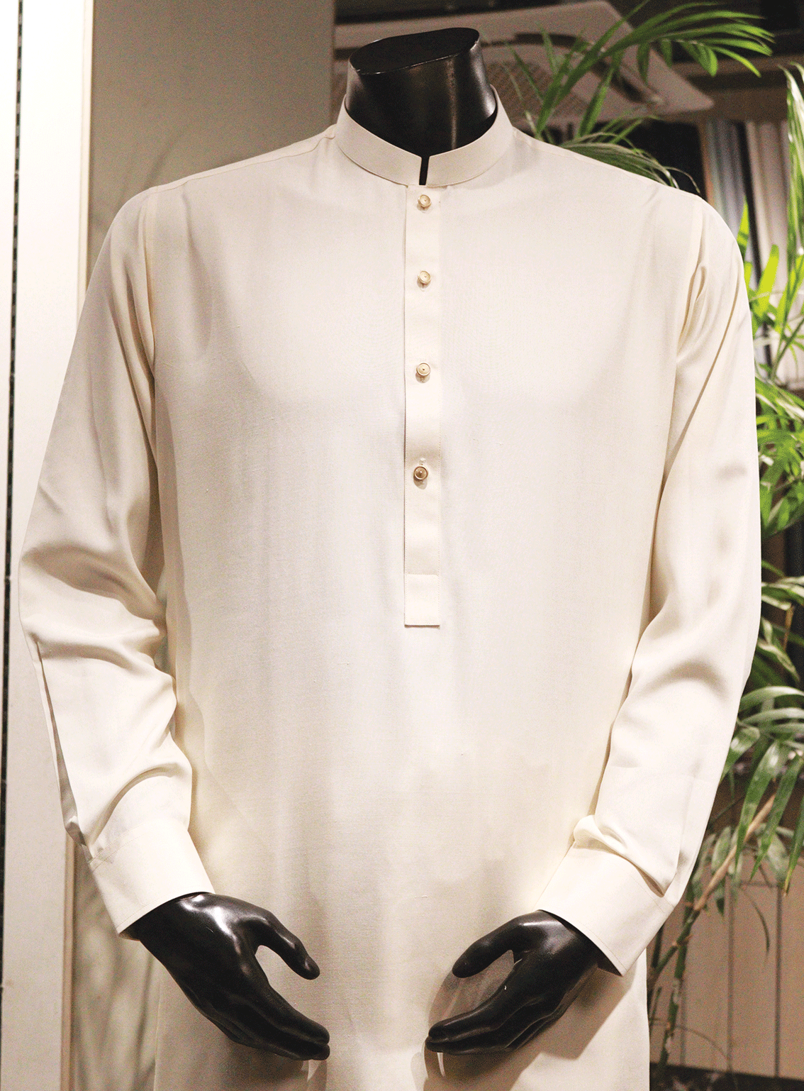 Sami Saeed Plain Boski Shalwar Kameez - RF23MKS 05 Sami Saeed Plain Boski Shalwar Kameez - RF23MKS 05
