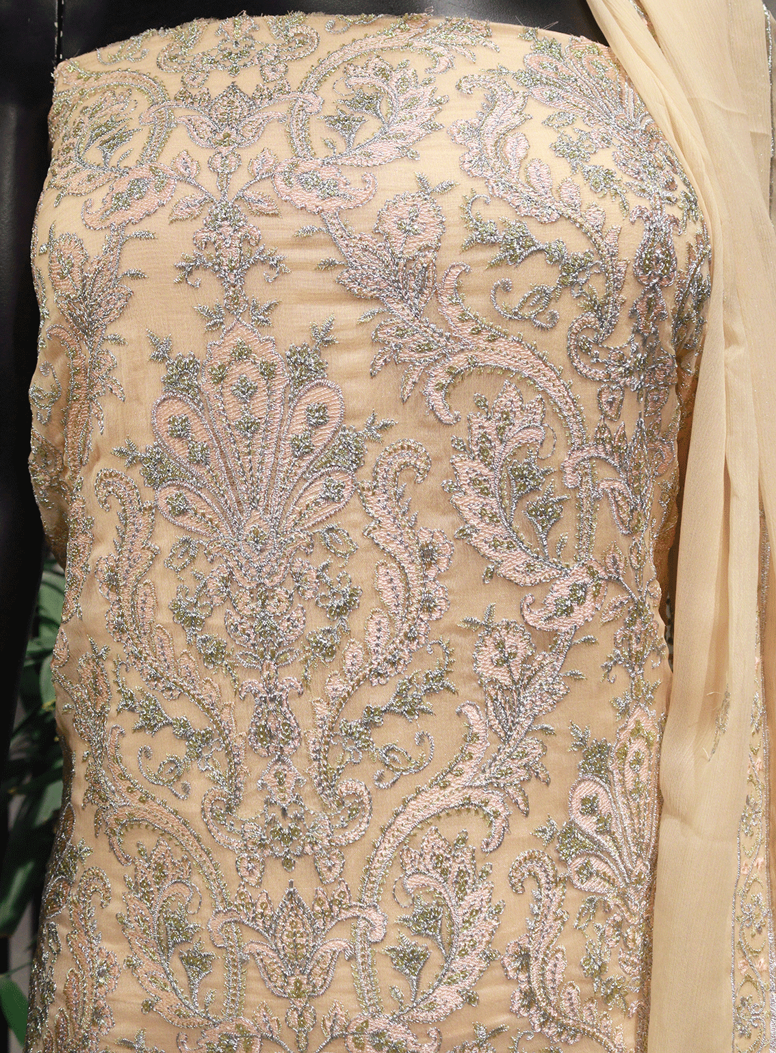 Royal Fashions Embroidered Chiffon Unstitched 2 Piece Suit - ET2272 Pink Royal Fashions Embroidered Chiffon Unstitched 2 Piece Suit - ET2272 Pink
