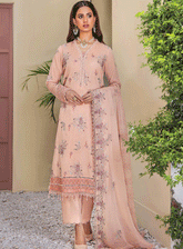 Rumli By Humdum Embroidered Karandi Unstitched 3 Piece Suit - HD23RK 10