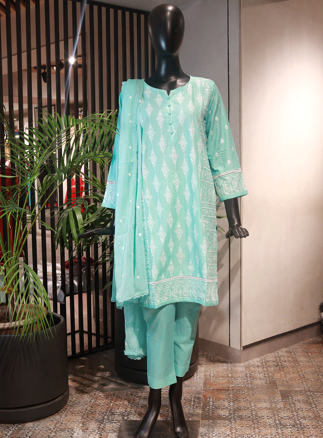 SNSC Embroidered Cotton Stitched 3 Piece Suit - SNSC23FE C789 SNSC Embroidered Cotton Stitched 3 Piece Suit - SNSC23FE C789