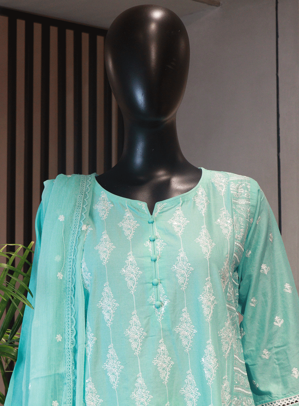 SNSC Embroidered Cotton Stitched 3 Piece Suit - SNSC23FE C789 SNSC Embroidered Cotton Stitched 3 Piece Suit - SNSC23FE C789