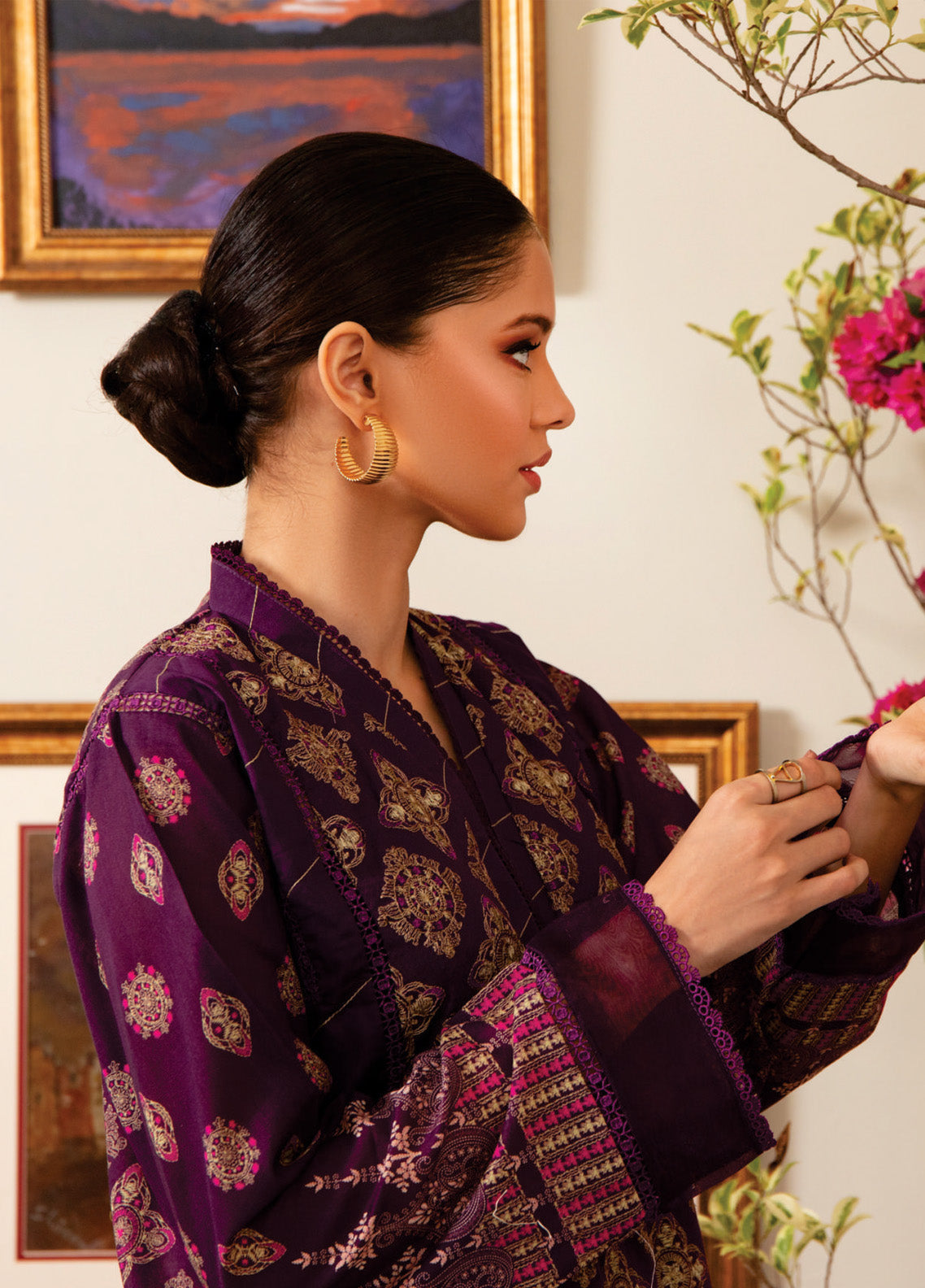 Sahl by Rashid Textile Luxury Embroidered Lawn 3 Piece Unstitched Suit RT24SL-7432 Sahl by Rashid Textile Luxury Embroidered Lawn 3 Piece Unstitched Suit RT24SL-7432