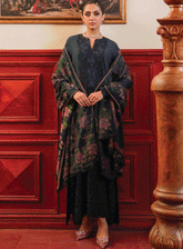 Saira Rizwan Threadwork Karandi Unstitched 3 Piece Suit - SR23W SR-06 ZOYA